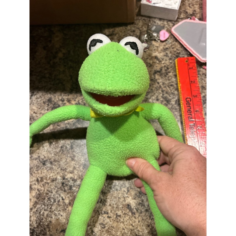 Disney Parks Kermit the Frog Plush Muppets Disneyland Walt Disney World 11"